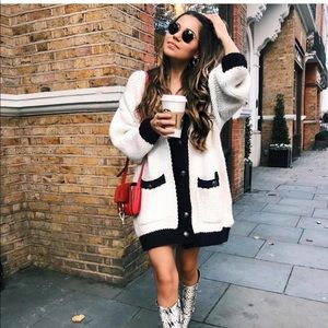 oversized colour block jacket at zara